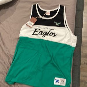 New Mitchell and Ness, Philadelphia, eagles tank top